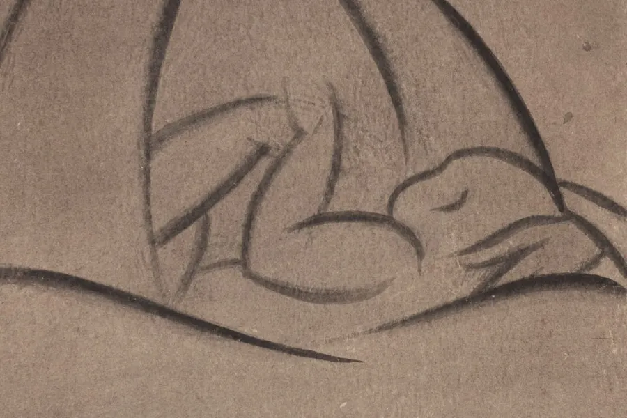 Untitled (Mother & Child) (Jamini Roy)