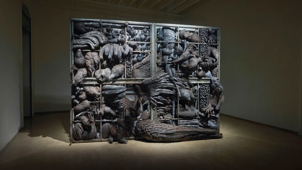 Sakshi Gupta's Spaces of Being installation shown in full.