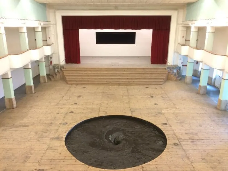 Anish Kapoor - Descension, 2014, Galleria Continua, San Gimignano, Italy, 2015